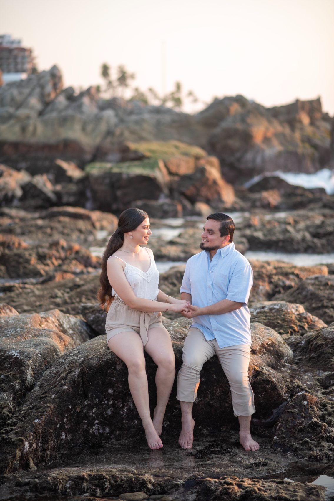 Sesión en la costa de Mazatlán